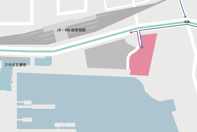 新みなと駐車場マップ